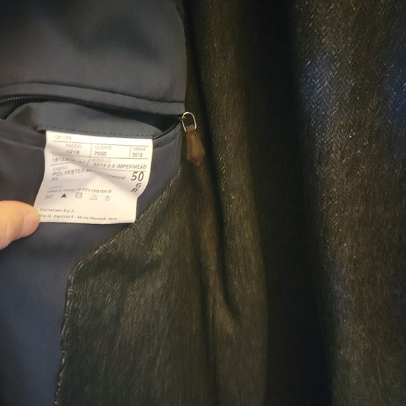 Corneliani Mens Overcoat - Picture 7 of 12